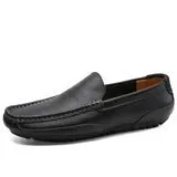 Leather casual shoes  soft men's