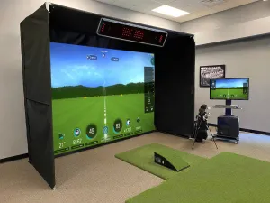 Lowest Price on Home Golf Simulator Packages with 16:9 SuperBay - Save $750!