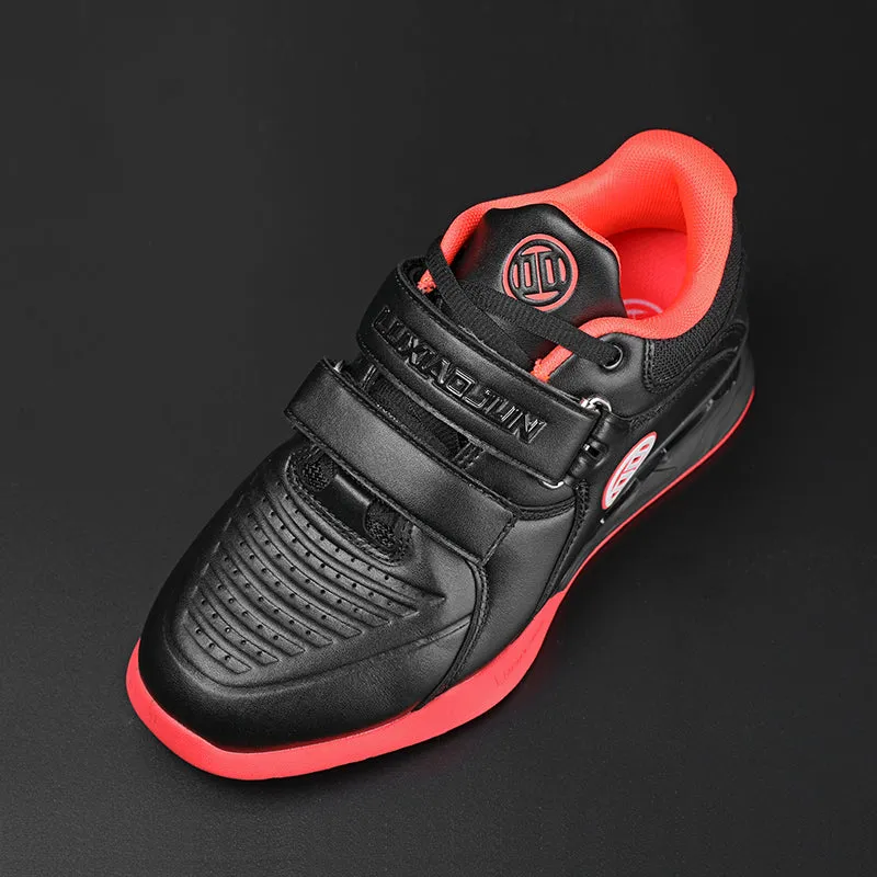 LUXIAOJUN - Weightlifting Shoes - Black & Red