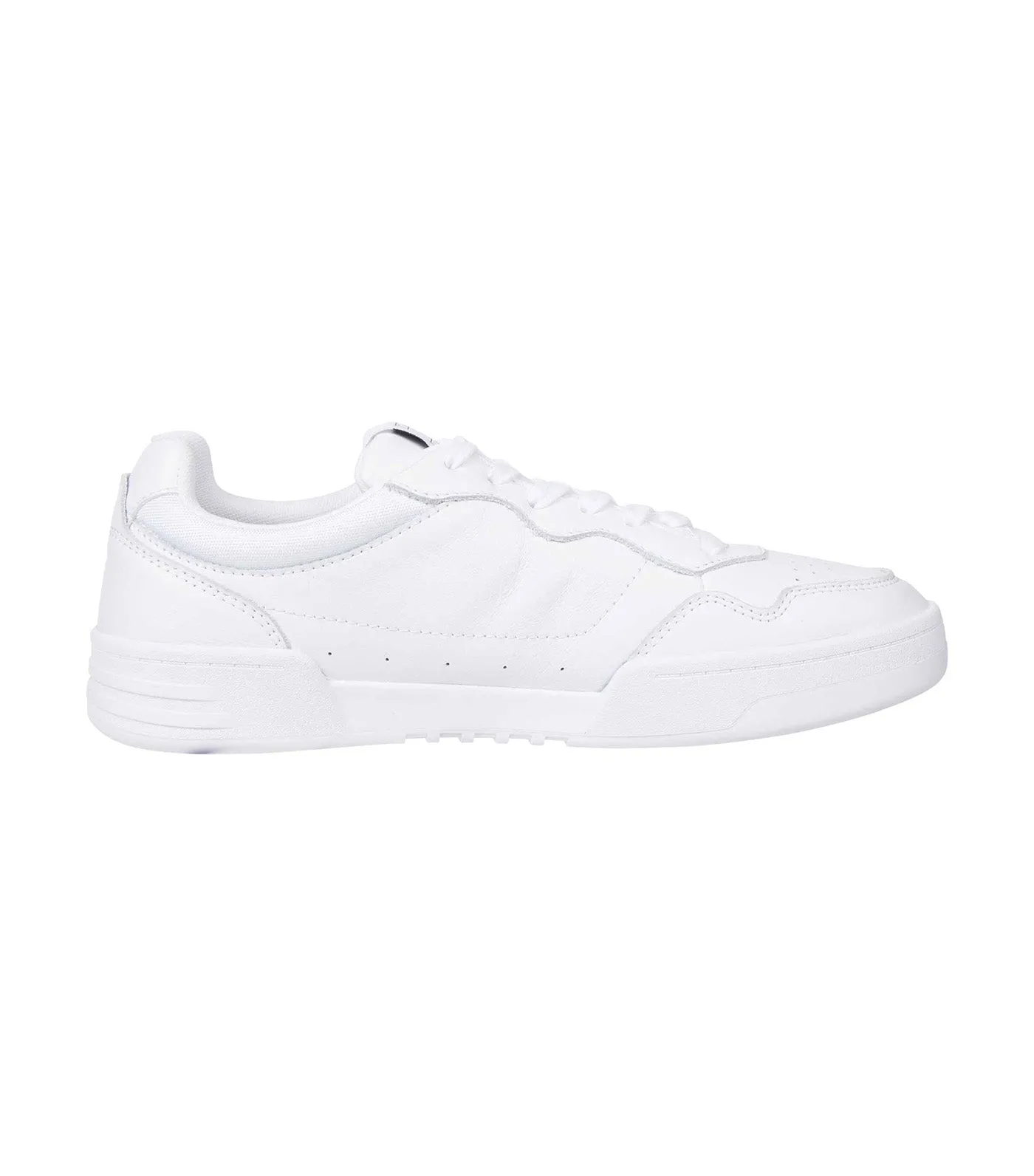 Men's Cupsole Leather Essential Sneakers White