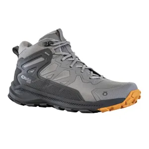 Men's Oboz Katabatic Mid Waterproof Color: Hazy Gray