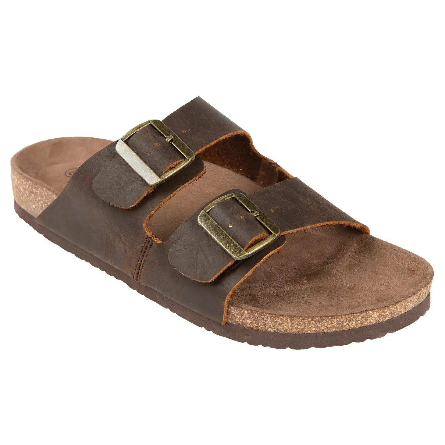 Men's Raegan Leather Cork Sandal