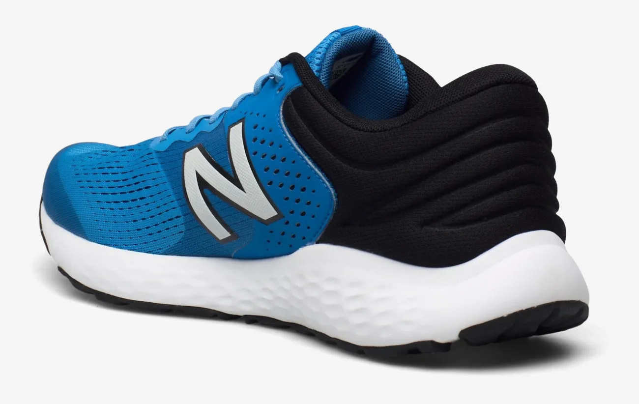 Men's Wide Fit New Balance M520CL7 Walking & Running Trainers - Light Blue Black