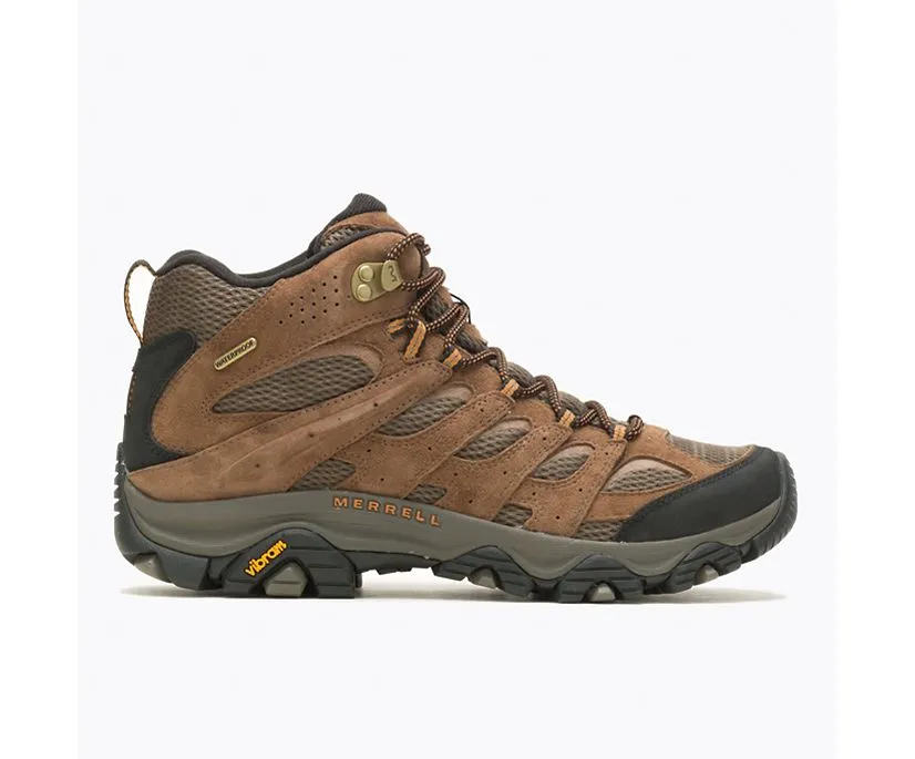 Merrell Men's Moab 3 Mid Waterproof Earth Wide J035839W