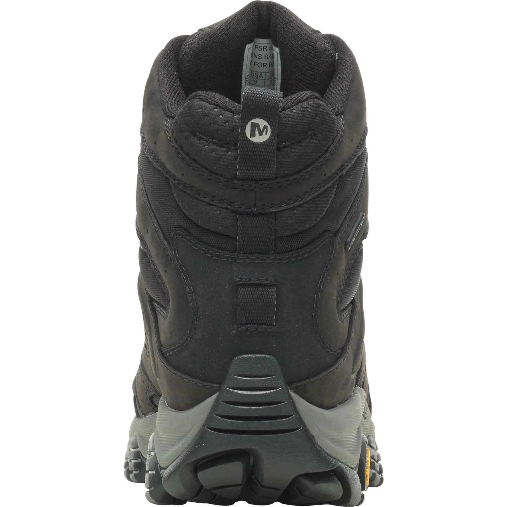 Merrell Moab 3 Apex Mid Waterproof Mens Walking Boots - Black