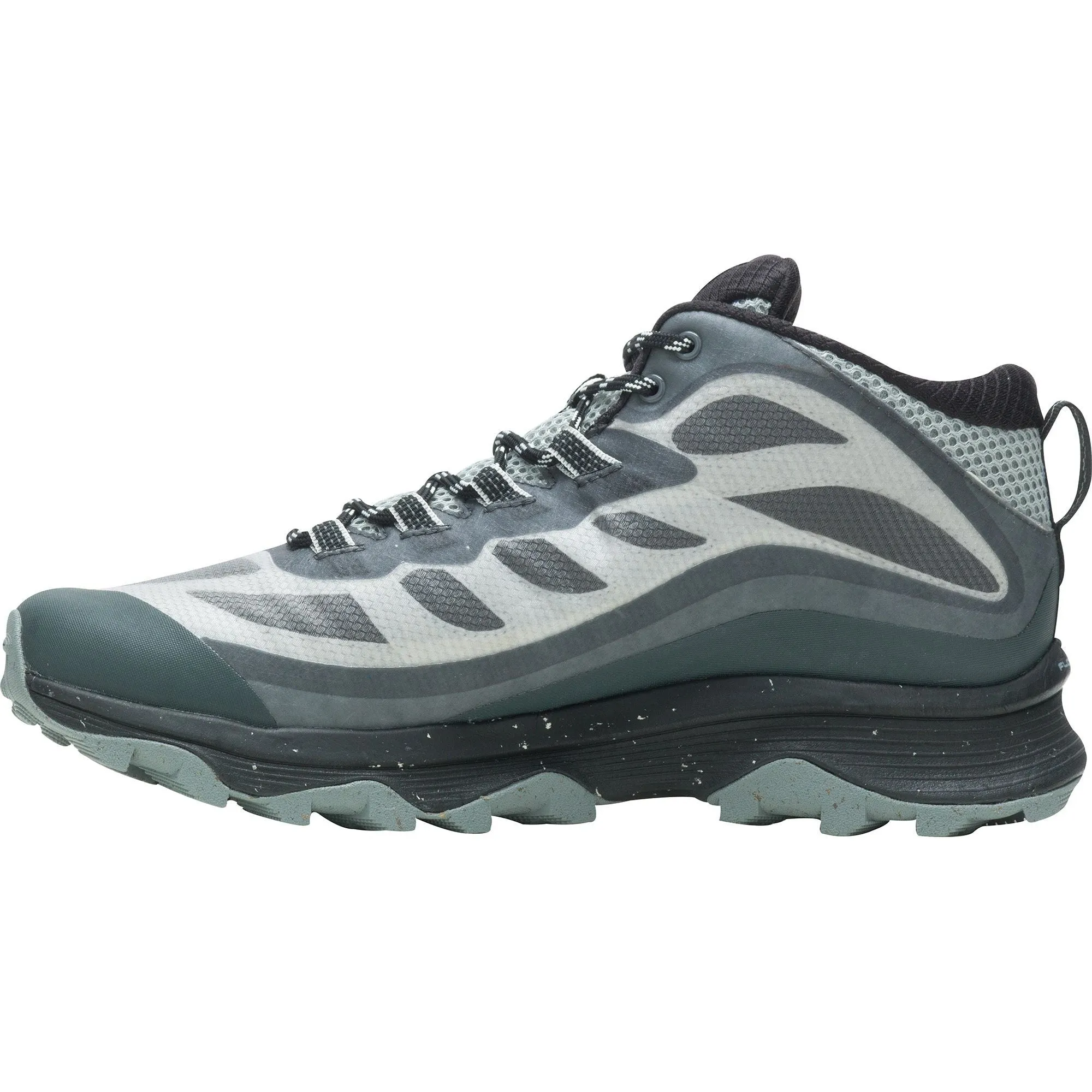 Merrell Moab Speed Mid GORE-TEX Mens Walking Boots - Grey