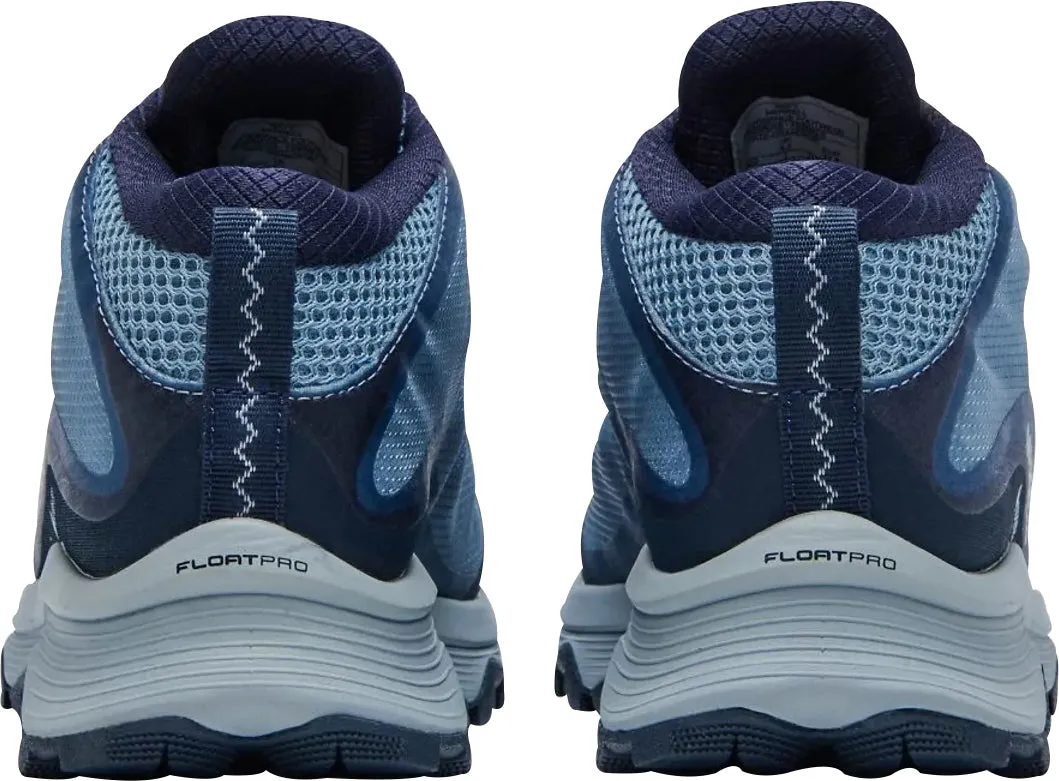 Merrell Moab Speed Mid GORE-TEX Womens Walking Boots - Navy