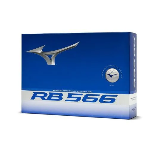 MIZUNO 24 RB 566 GOLF BALL WHITE