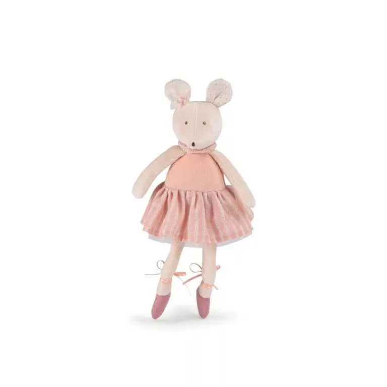 Moulin Roty - Anna ballerina mouse soft toy