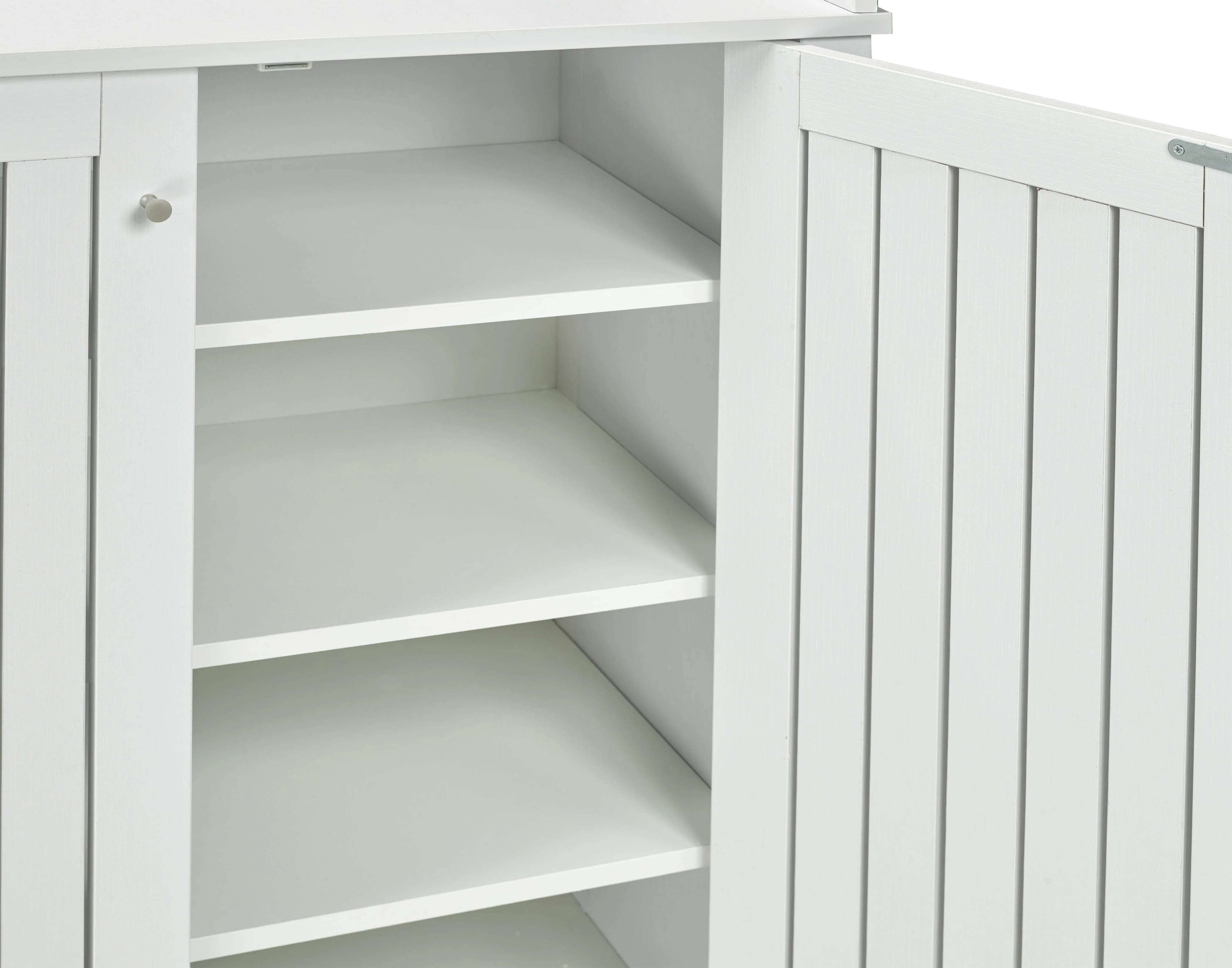 Multi-Tier Shoe Cabinet with 3 Storage Shelves - Available in 4 Colours