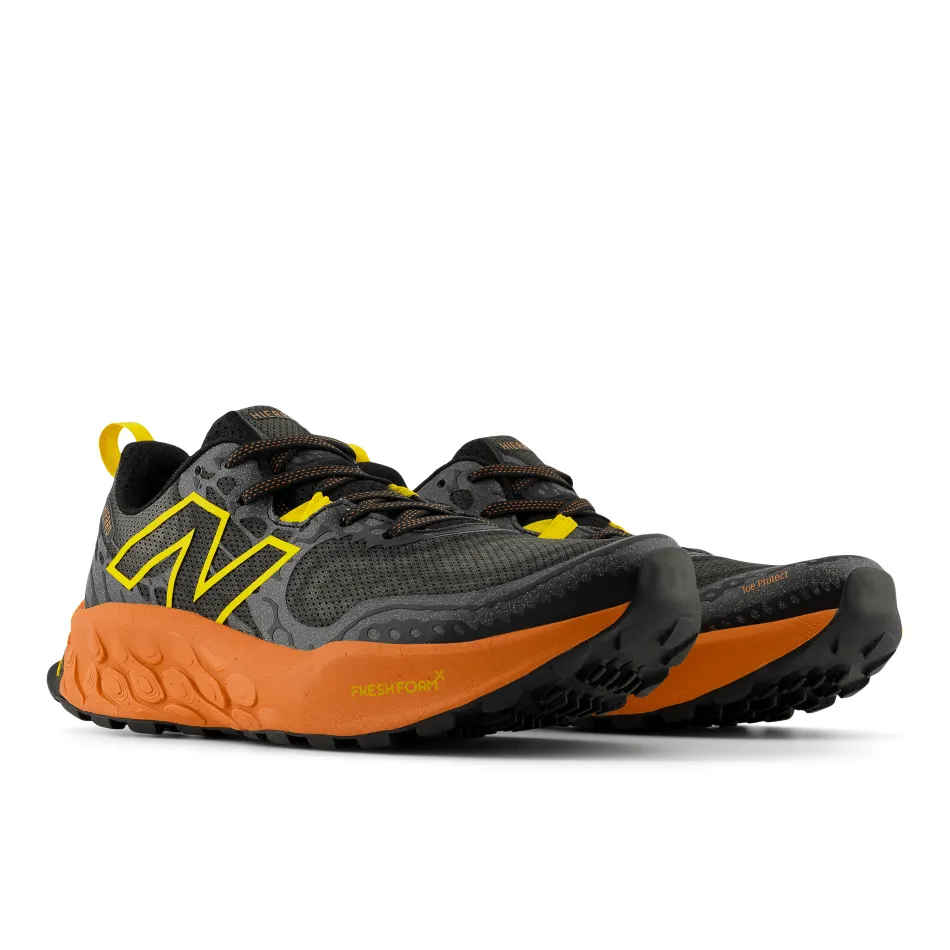 New Balance Hierro v8 Men's Trail Running Shoes in Black/Orange AW24