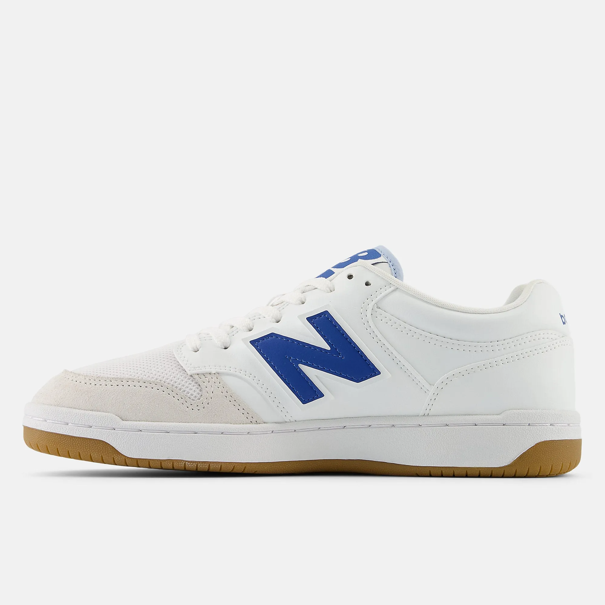 New Balance Unisex Basket Ball Fashion Trainers - White / Blue Agate