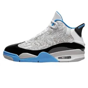 Nike Air Jordan Dub Zero sneakers, black/blue/white