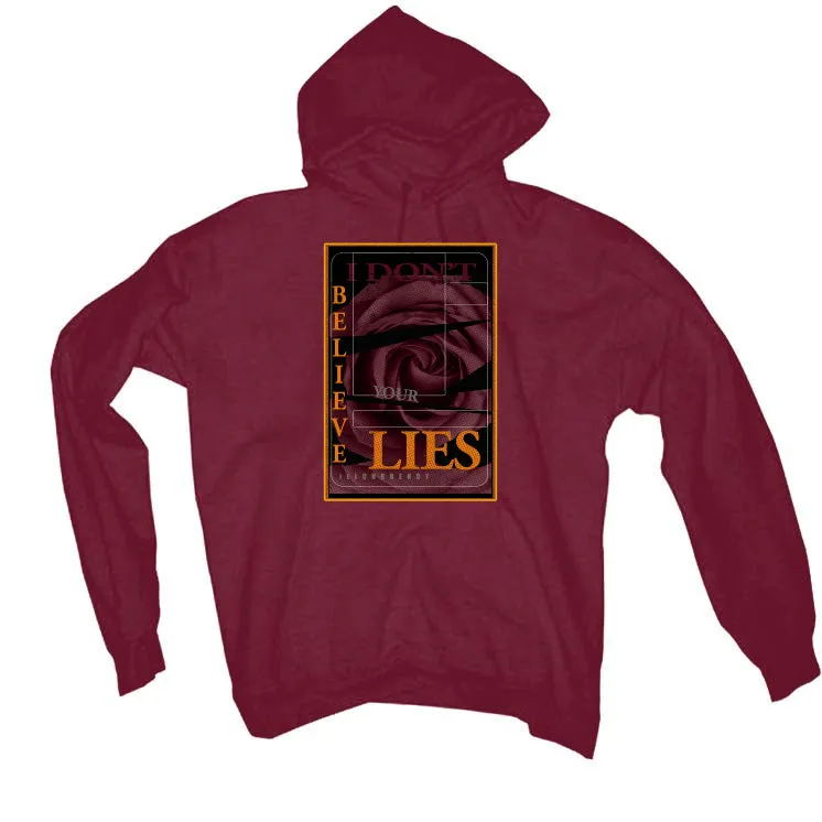 Nike Dunk Low ARIZONA STATE| ILLCURRENCY Maroon T-Shirt (I don't believe your lies)