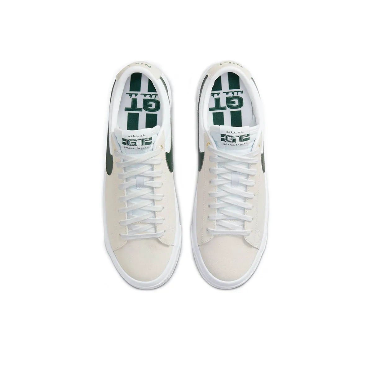 Nike SB Blazer Low Pro GT - White/Fir Green DC7695-102