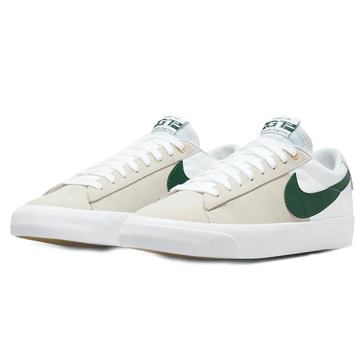 Nike SB Blazer Low Pro GT - White/Fir Green DC7695-102