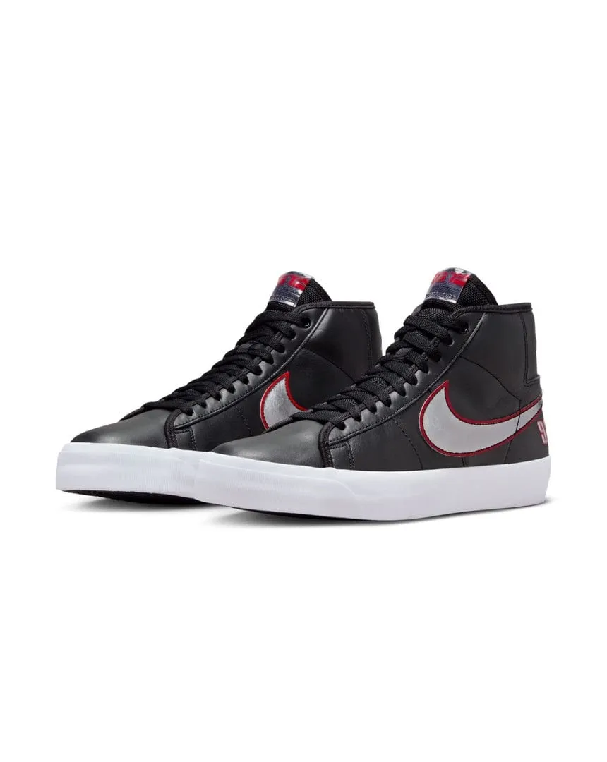 Nike SB Blazer Mid Pro GT - Black / Metallic Silver