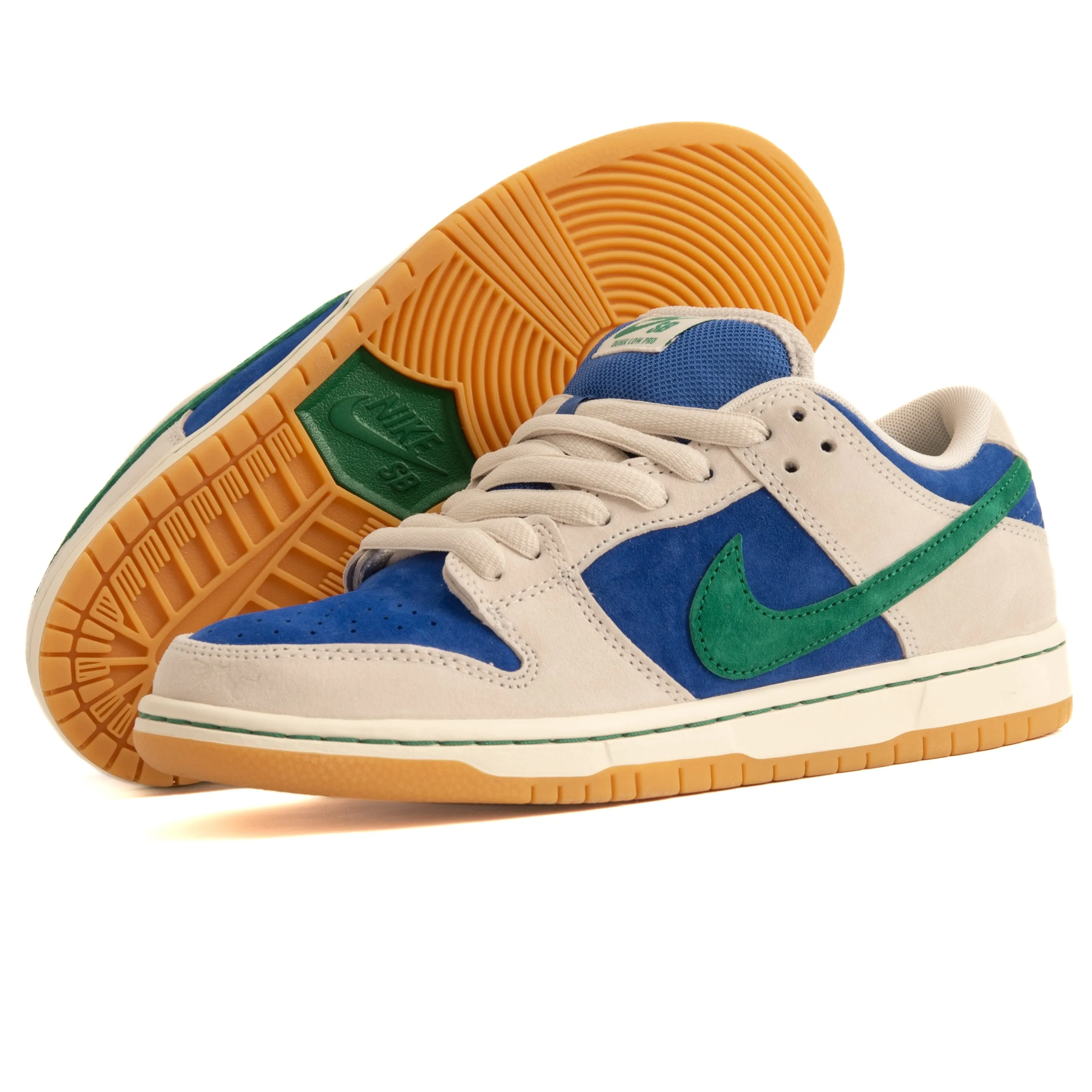 Nike SB - Dunk Low Pro (Phantom/Malachite-Hyper Royal)