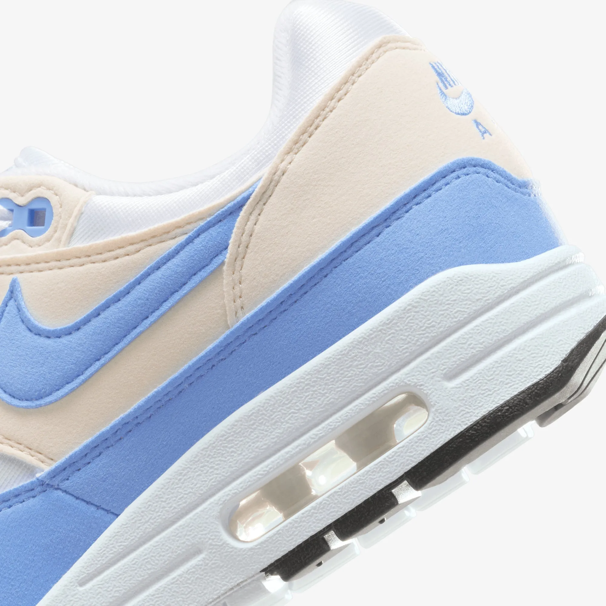 NIKE | WMN'S AIR MAX 1 { WHITE/ROYAL PULSE-PHANTOM-BLACK