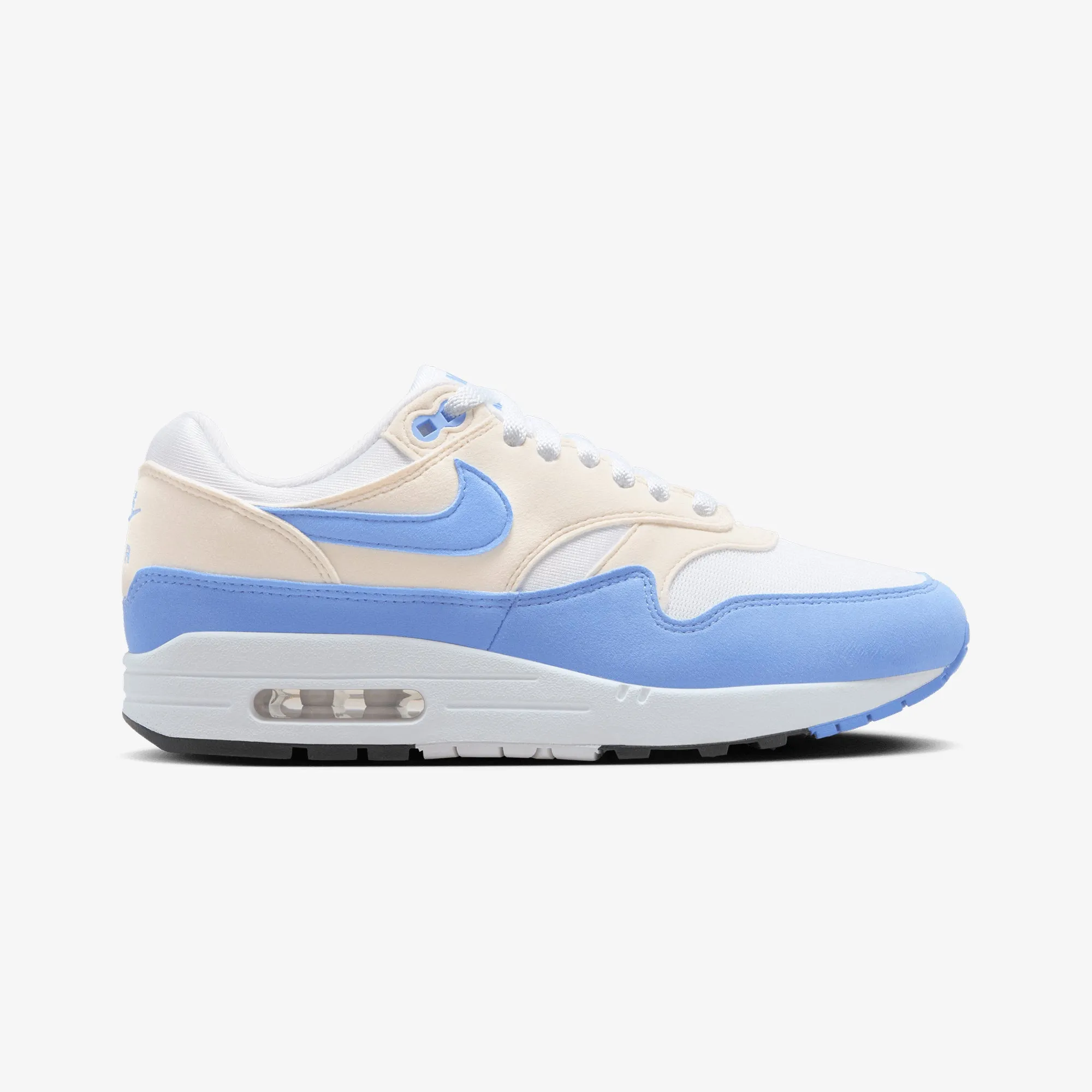 NIKE | WMN'S AIR MAX 1 { WHITE/ROYAL PULSE-PHANTOM-BLACK