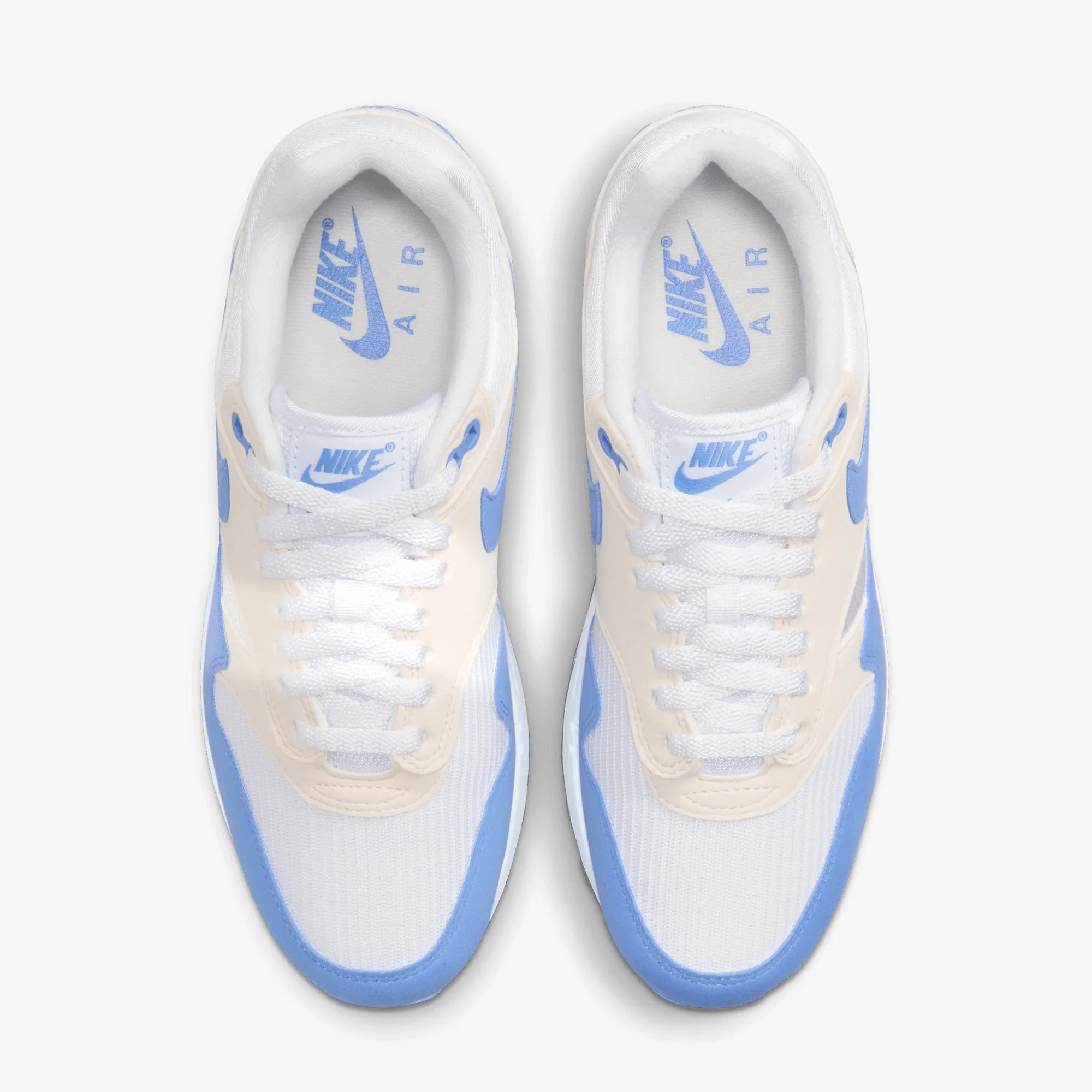 NIKE | WMN'S AIR MAX 1 { WHITE/ROYAL PULSE-PHANTOM-BLACK