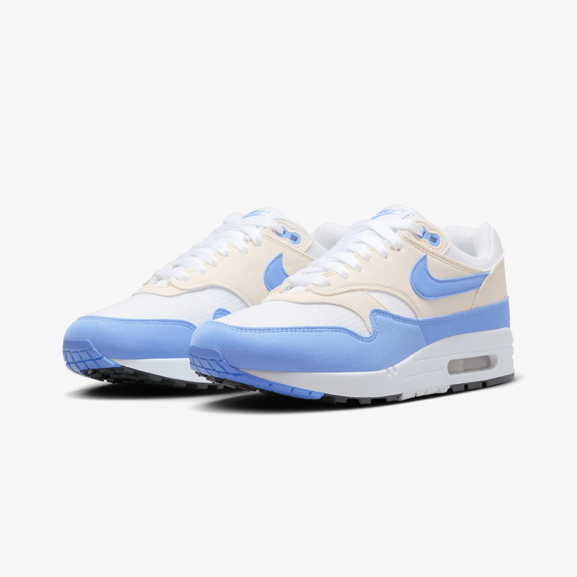 NIKE | WMN'S AIR MAX 1 { WHITE/ROYAL PULSE-PHANTOM-BLACK