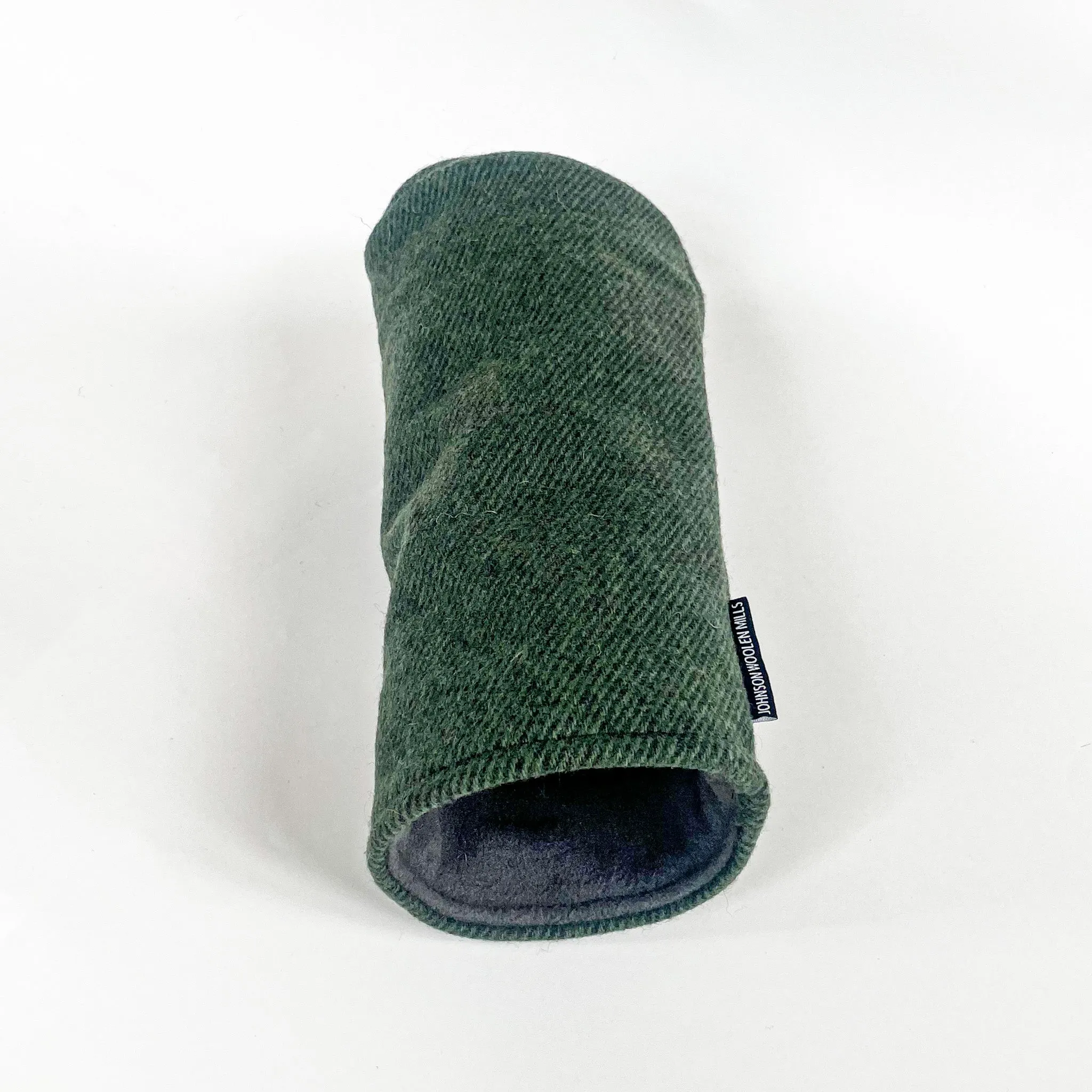 Olive Twill Wool Headcover