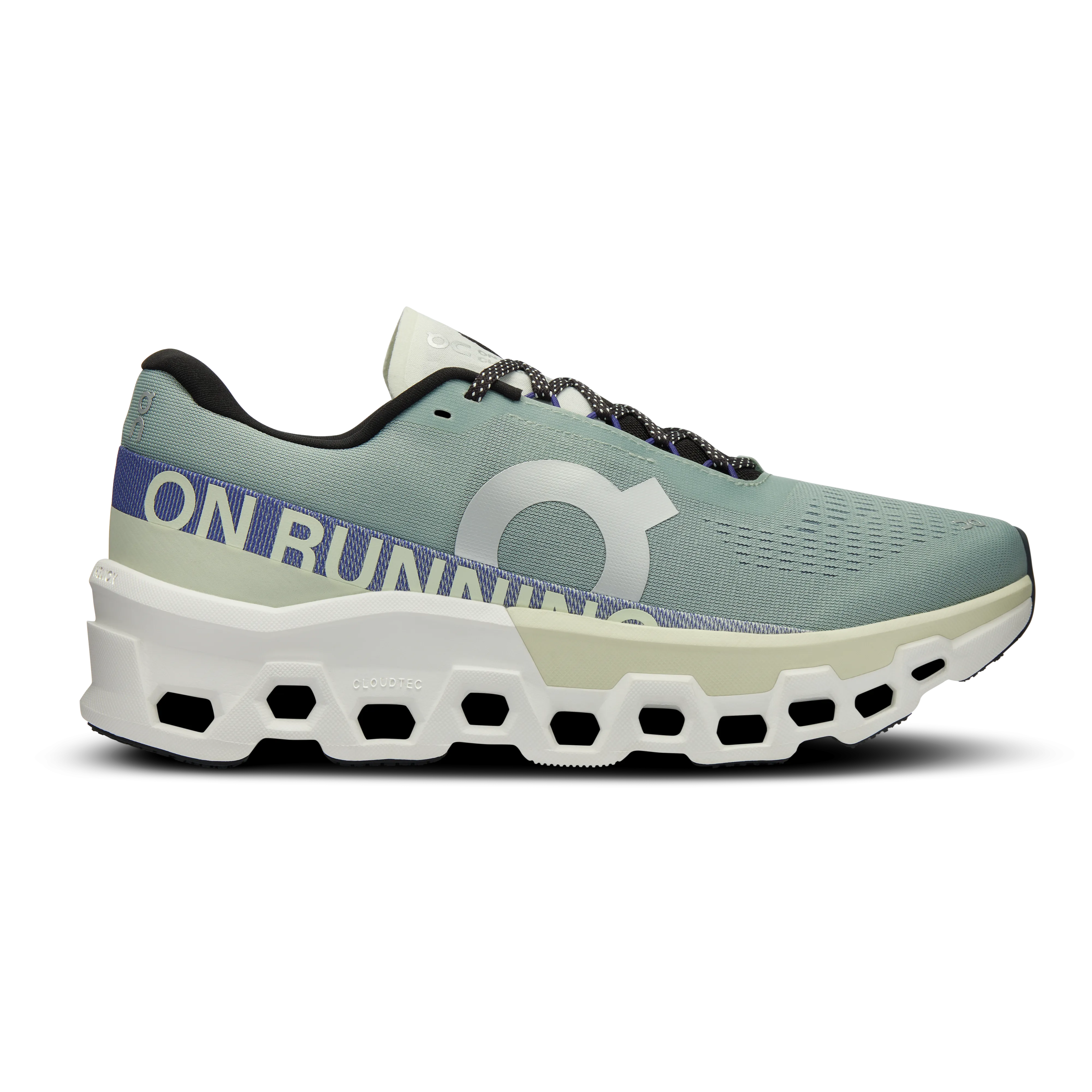 On Running Men's Cloudmonster 2 Shoes - Mineral / Aloe