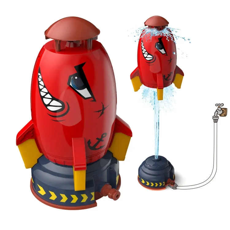 Outdoor Yard Sprinkler Toy Rocket Sprinkler Summer Toy Without Interface Undersea