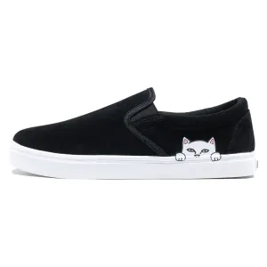 Peeking Nermal Slip On Shoes (Black)