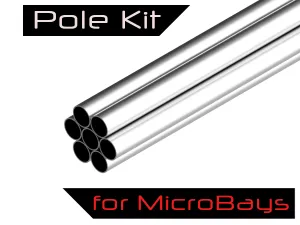 Pole Kit for MicroBay Golf Bay Simulator