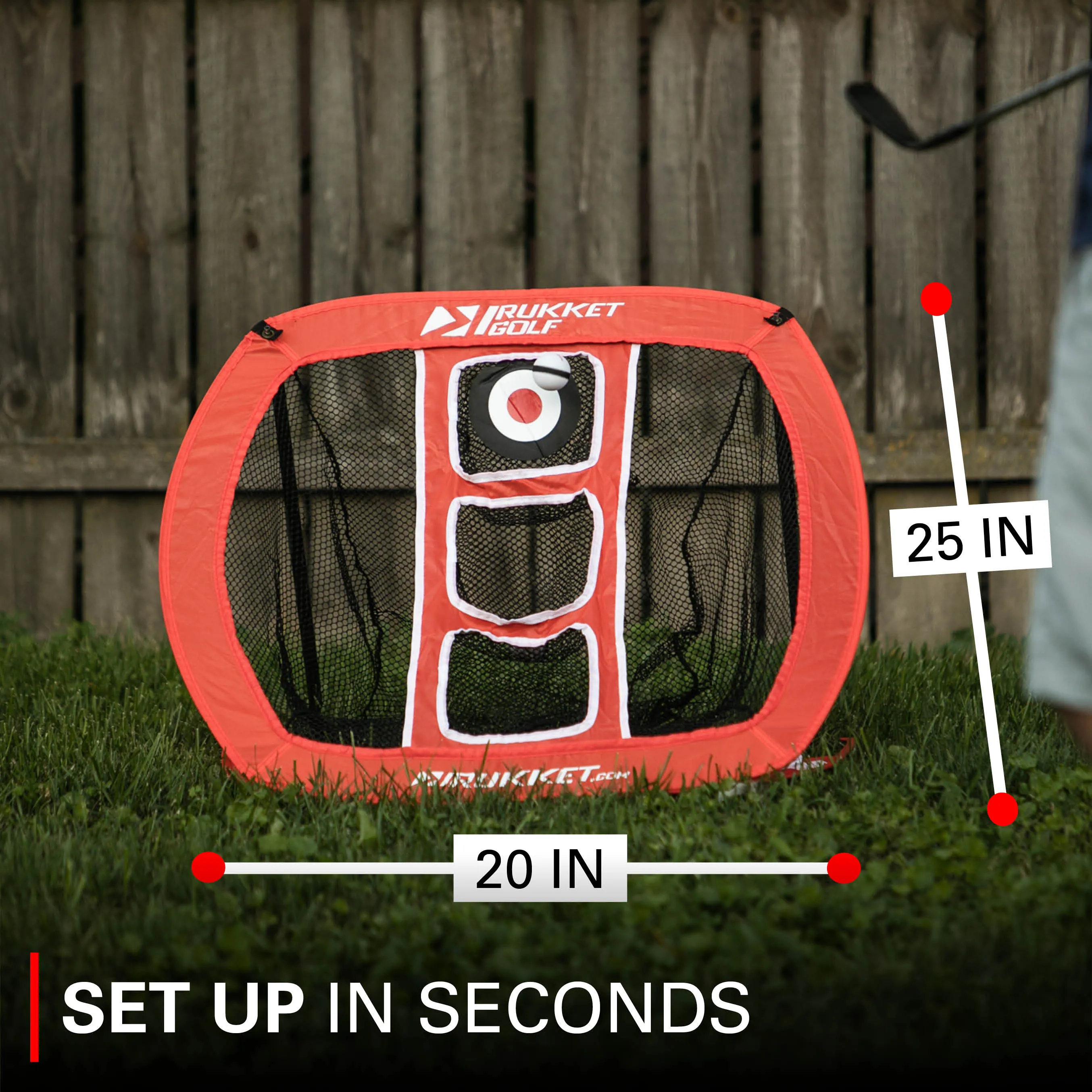 Pop-Up Golf Pitching & Chipping Target