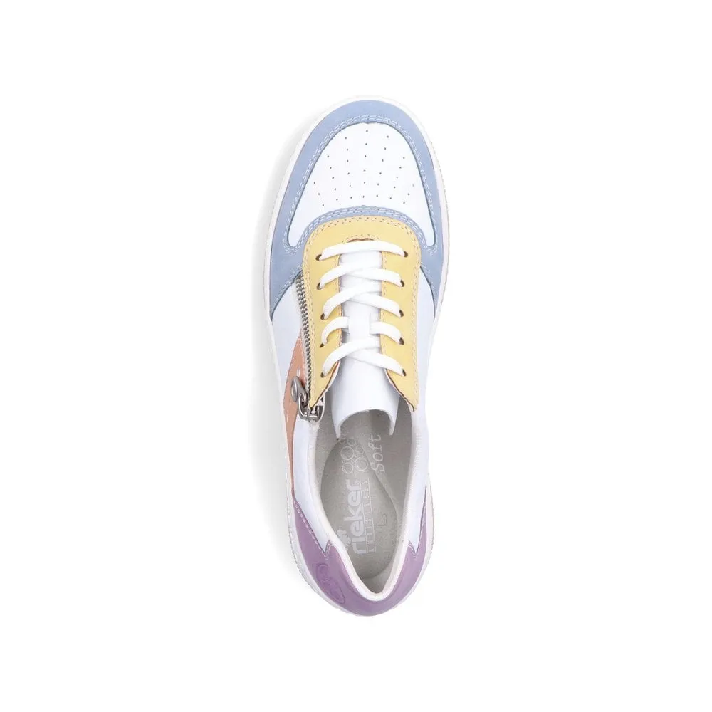 Rieker M5520 Ladies Trainer White