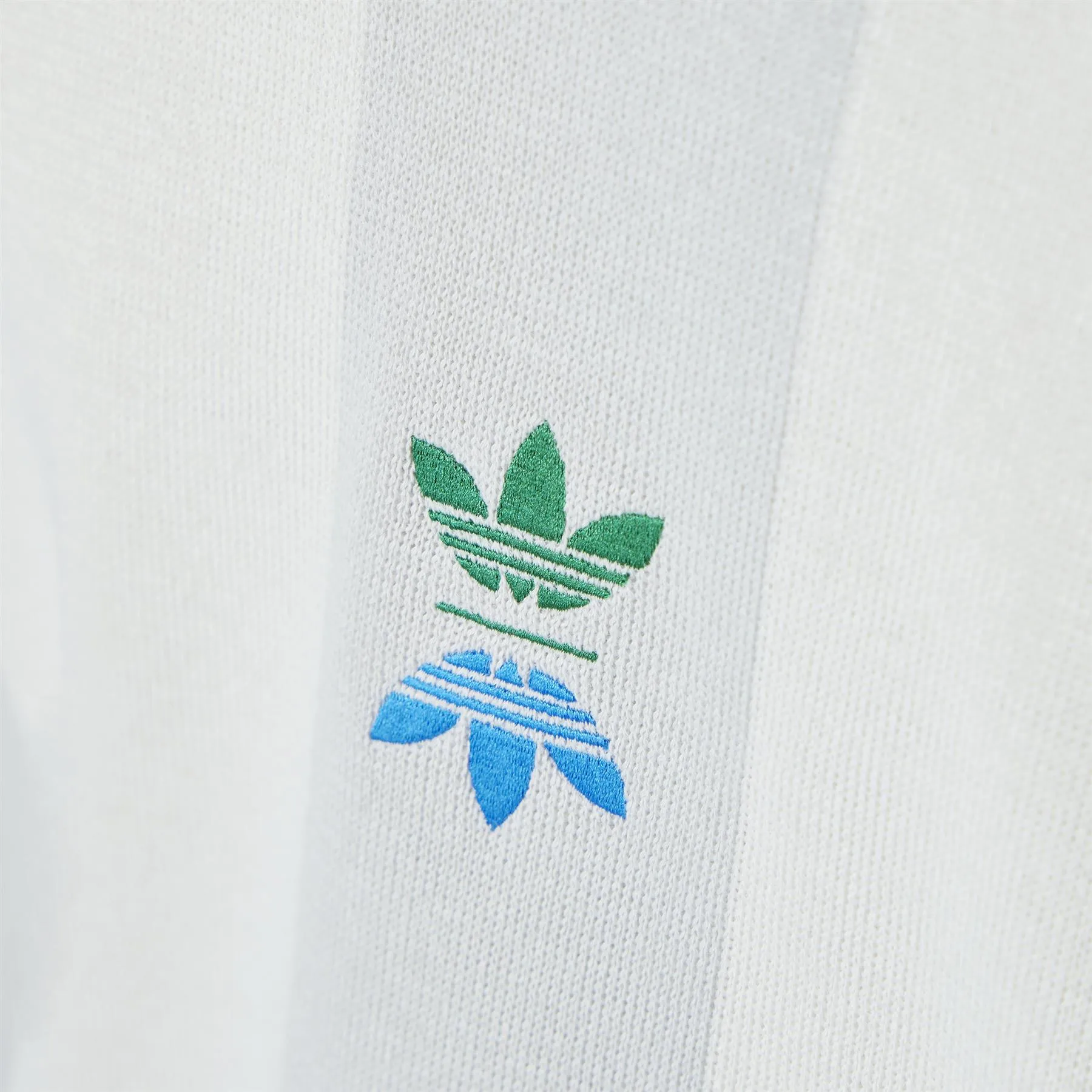 Rolling Links LS Stripe Polo White - AW24