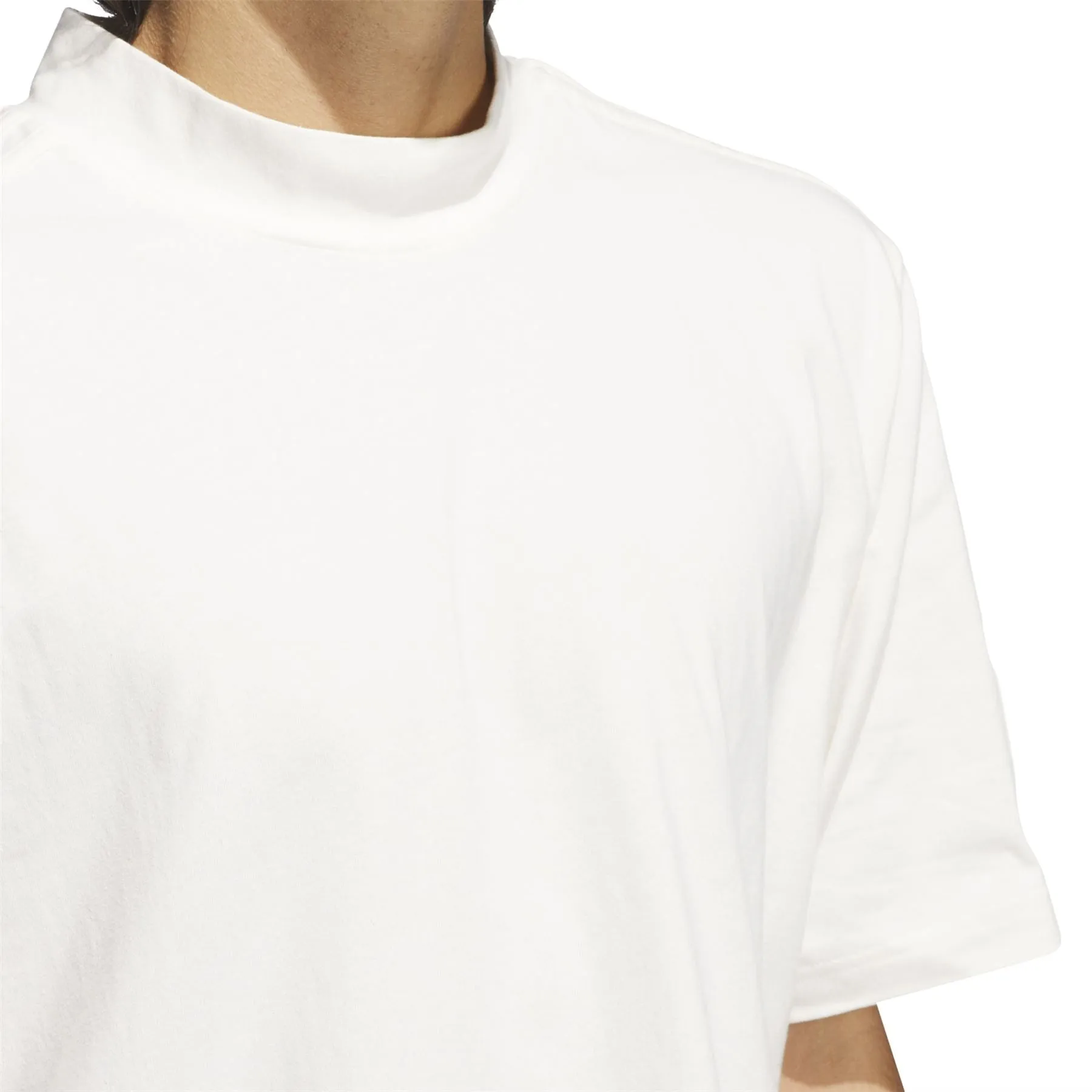 Rolling Links Skate Mock Neck Polo White - 2024