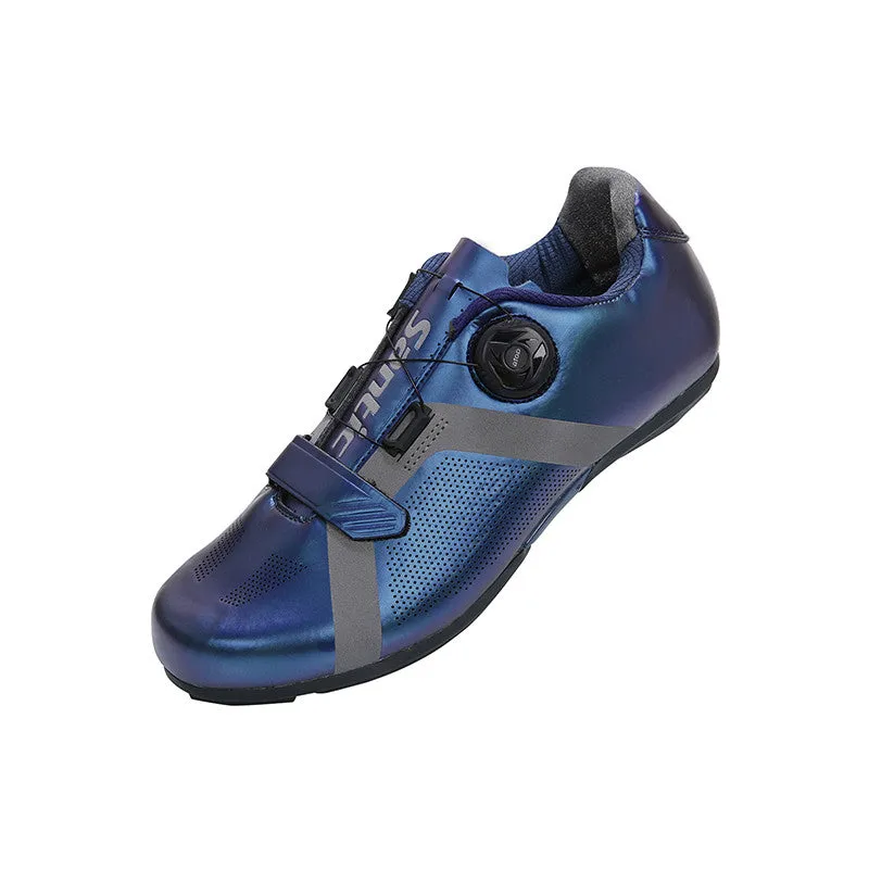 Santic Apollo 2.0 Blue Men Lockless Cycling Shoes Cleats not Compatible