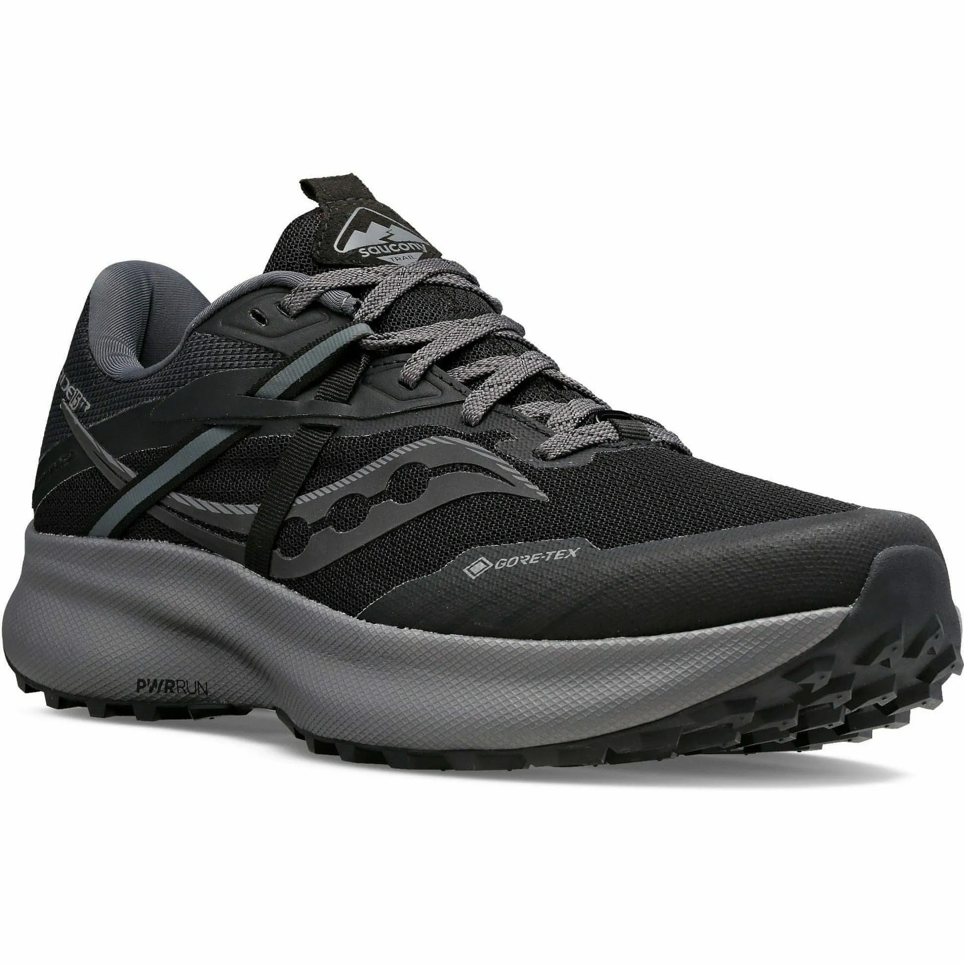 Saucony Ride 15 TR GORE-TEX Mens Trail Running Shoes - Black