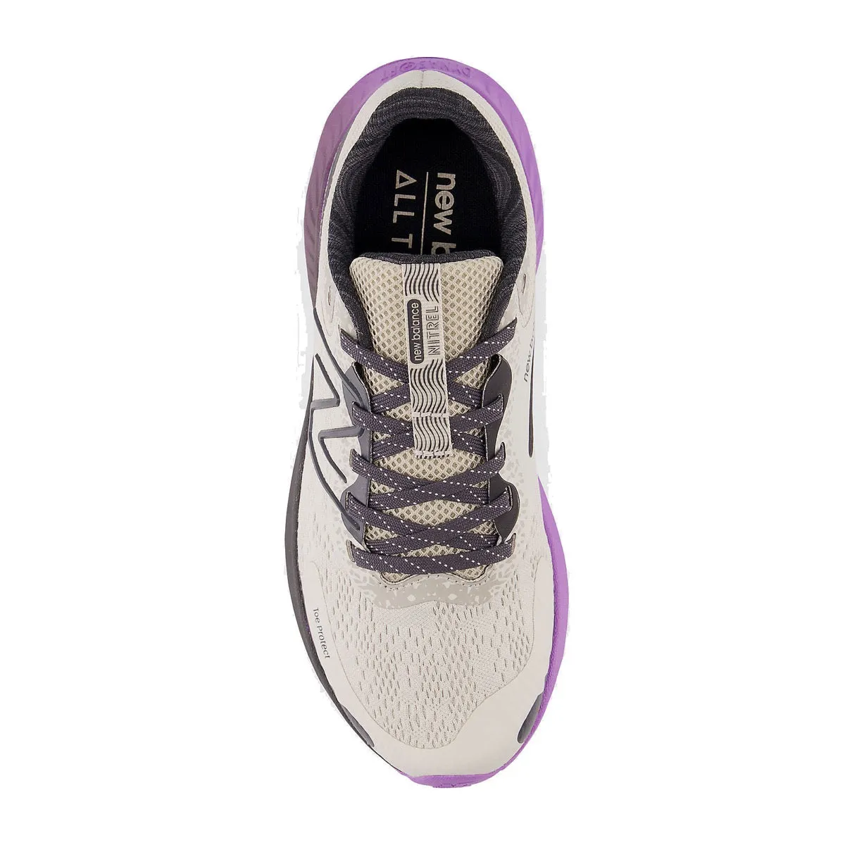 Scarpe Donna NEW BALANCE Sneakers Trail DynaSoft Nitrel V5 colore Timberwolf e Electric Purple