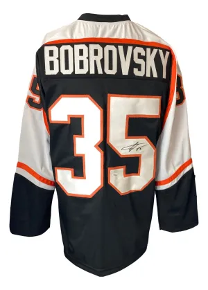 Sergei Bobrovsky Philadelphia Signed Black Hockey Jersey JSA