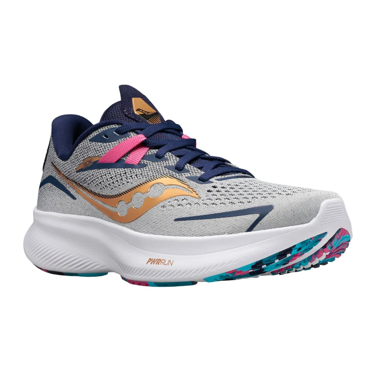 Shoes Saucony Ride 15 Gray Blue Women's