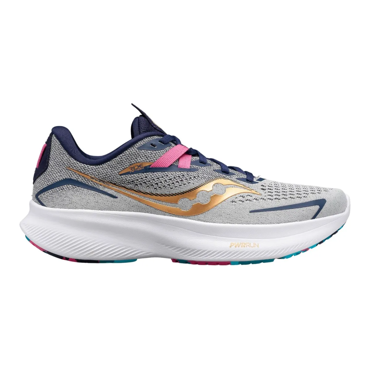 Shoes Saucony Ride 15 Gray Blue Women's