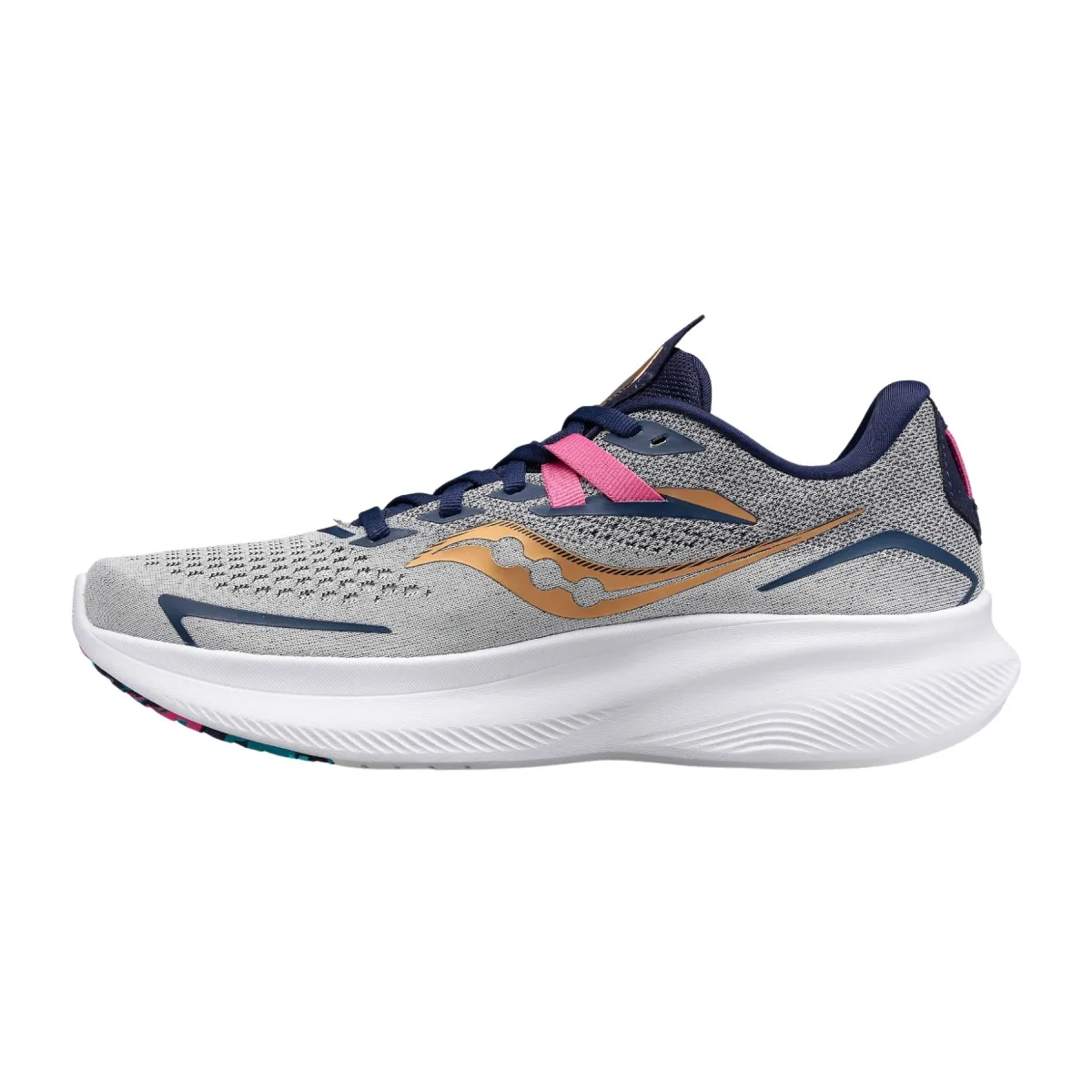 Shoes Saucony Ride 15 Gray Blue Women's