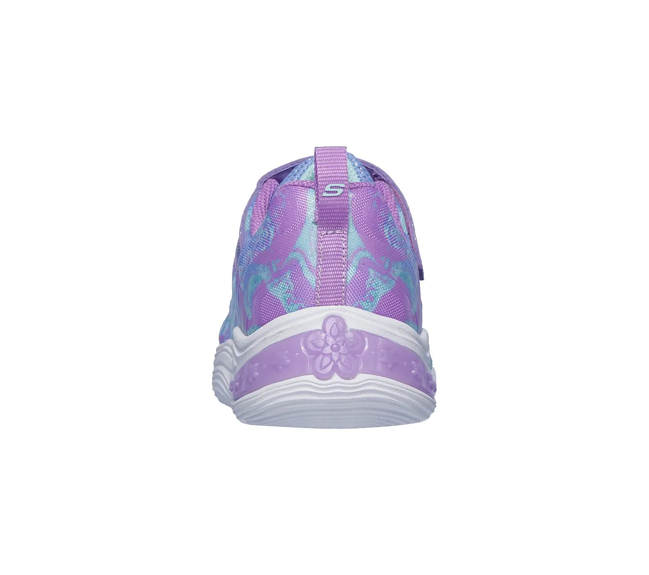 Skechers Lavender Multi Power Petals S-Lights Sneaker