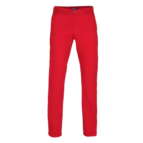 Sligo Men's Solid Golf Trousers (Indian Size)