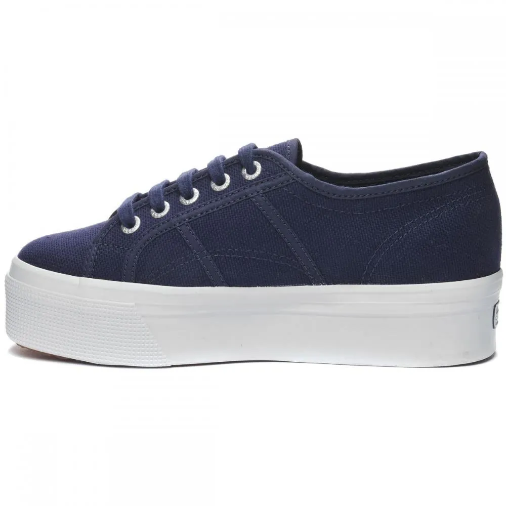 Superga sneakers con zeppa da donna 2790 Cotw Up and Dowd S0001L0 933 blu