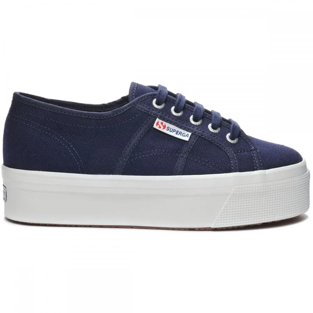 Superga sneakers con zeppa da donna 2790 Cotw Up and Dowd S0001L0 933 blu