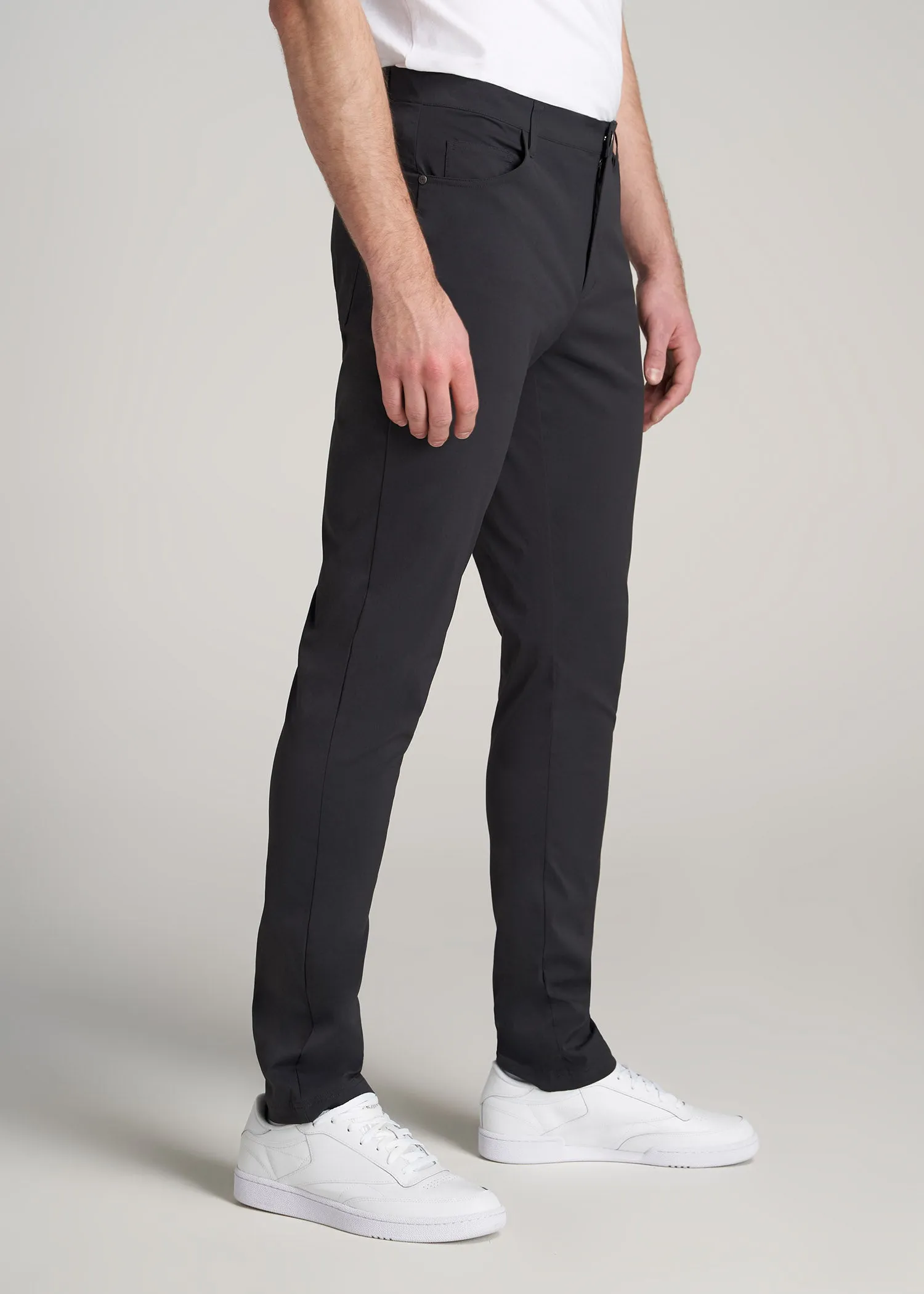 TAPERED-FIT Traveler Pants for Tall Men in Black