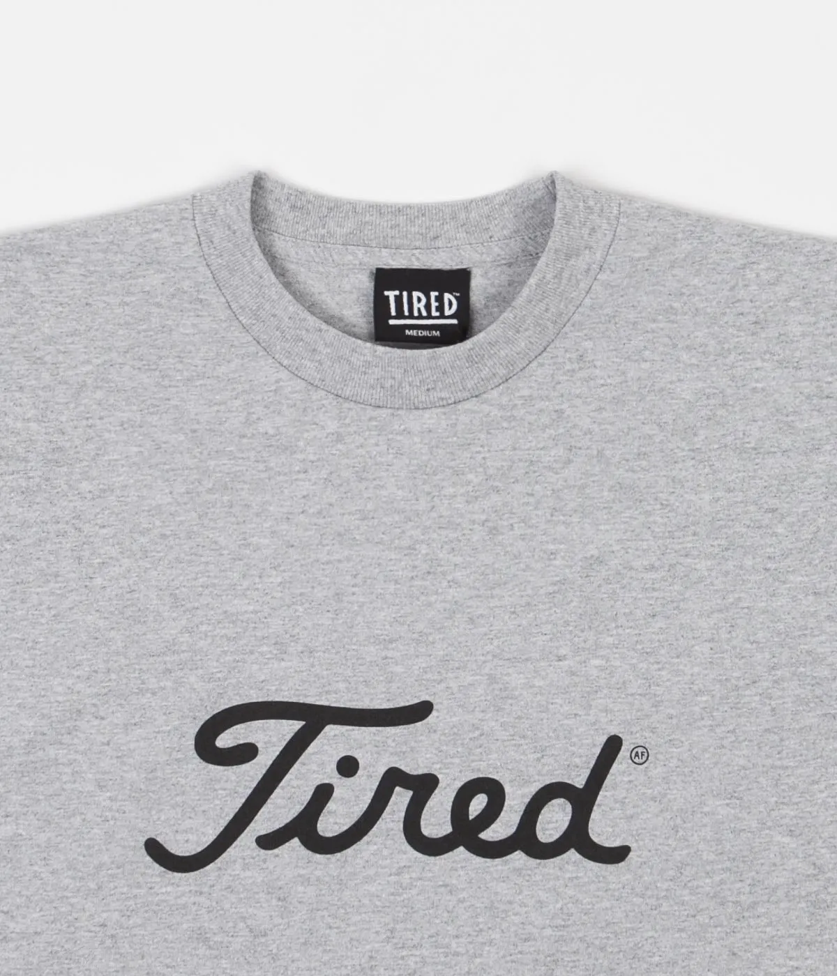 Tired Golf T-Shirt - Heather Grey