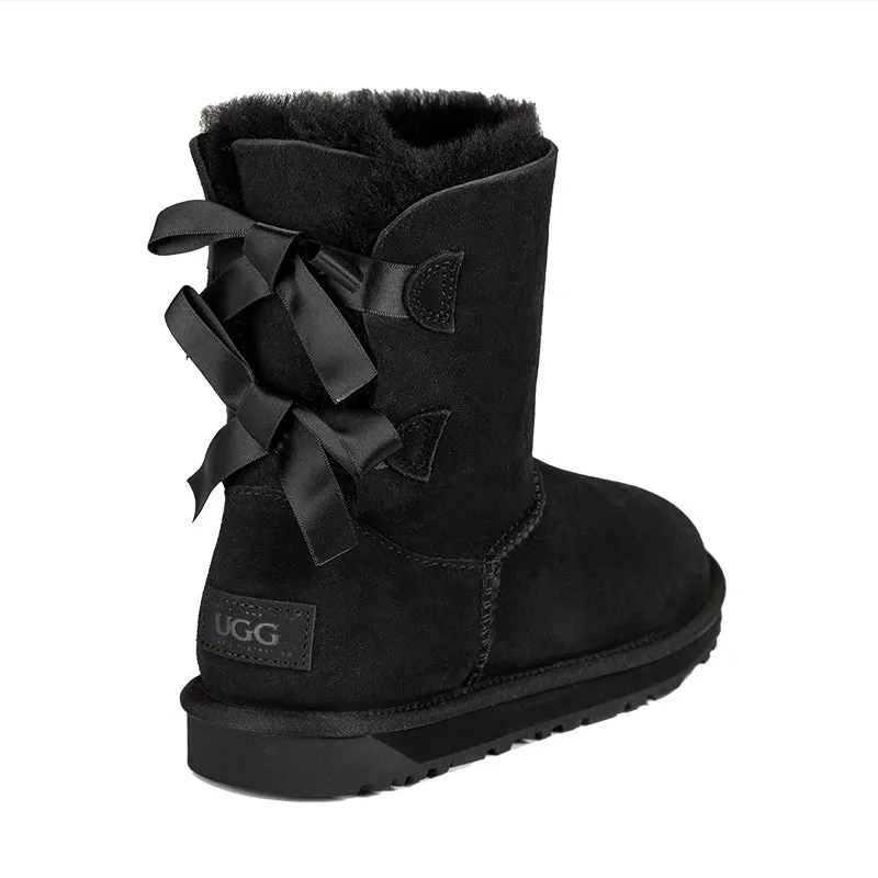 UGG Short Double Back Bow Boots