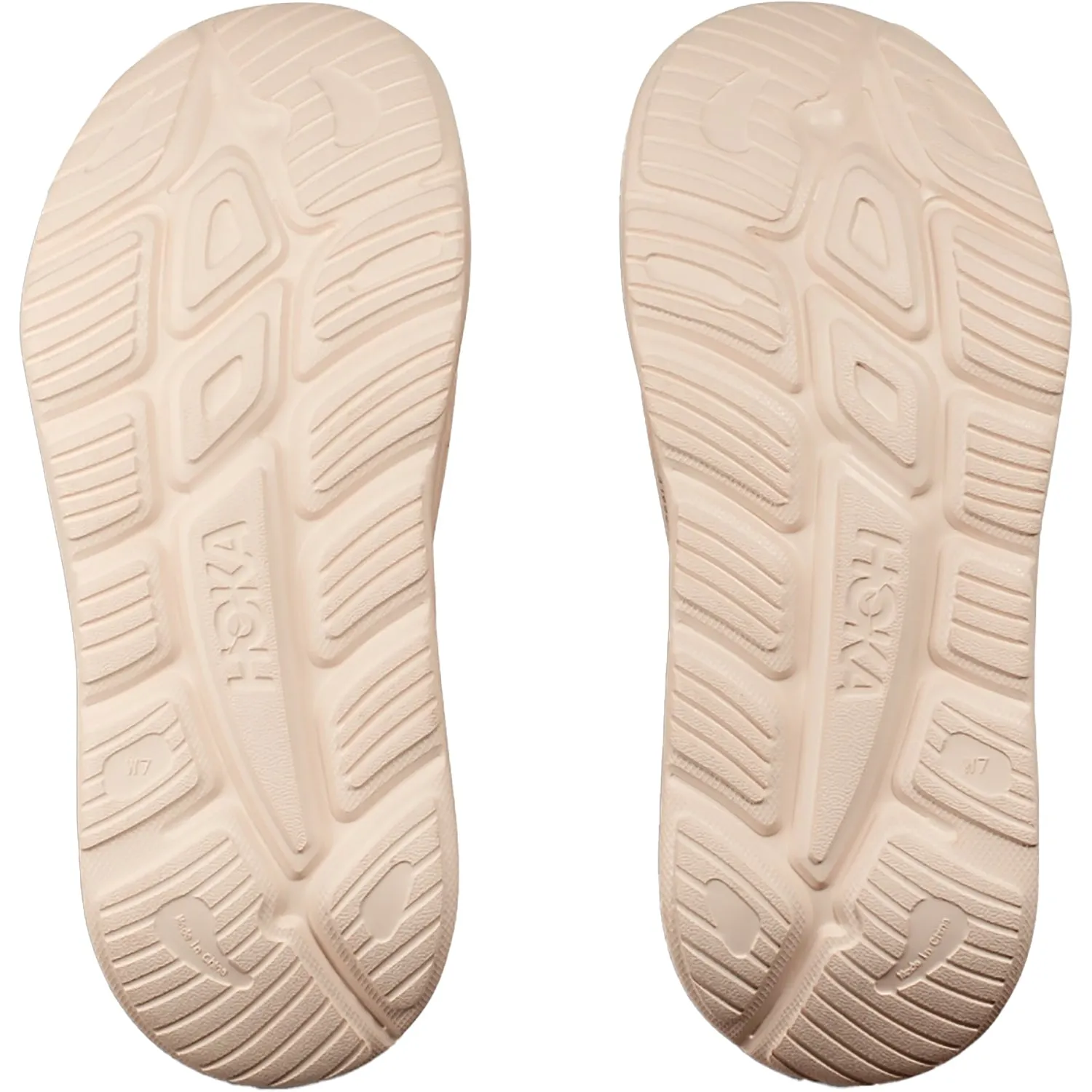 Unisex Hoka Ora Recovery Slide 3 Vanilla/Vanilla EVA